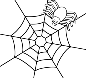 Disegno di ragno da stampare e colorare 54