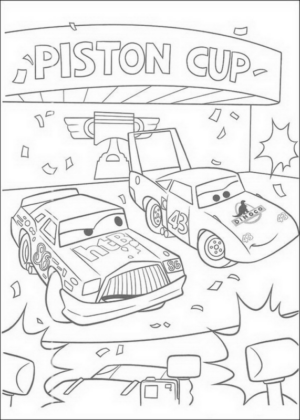 Disegno di Cars da stampare e colorare 164