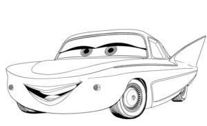 Disegno di Cars da stampare e colorare 72