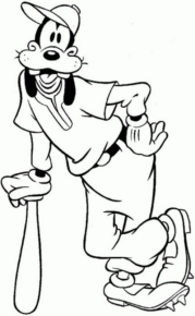 Disegno di Pippo da stampare e colorare 76