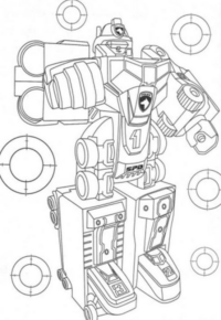 Disegno di Transformers da stampare e colorare 36
