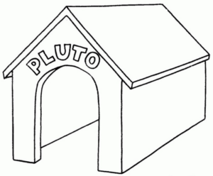 Disegno di Pluto da stampare e colorare 5