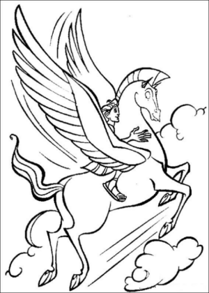 Disegno di Hercules da stampare e colorare 23
