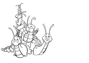 Disegno di lumaca da stampare e colorare 27