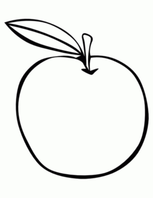 Disegno di arancia da stampare e colorare 2