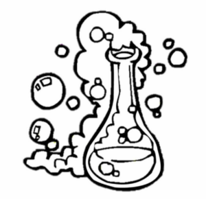Disegno di scienziato da stampare e colorare 8