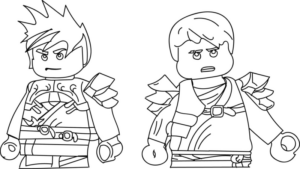 Disegno di Ninja Go da stampare e colorare 42
