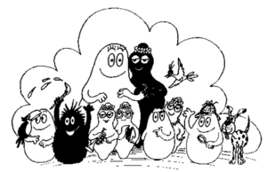 Disegno di Barbapap da stampare e colorare 21
