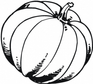 Disegno di zucca da stampare e colorare 15