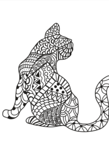 Disegno di mandala da stampare e colorare 104