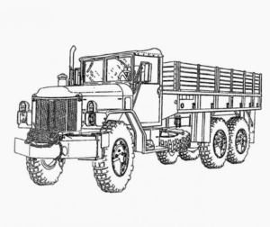 Disegno di mezzo da lavoro da stampare e colorare 76 Disegno di mezzo da lavoro da stampare e colorare 76