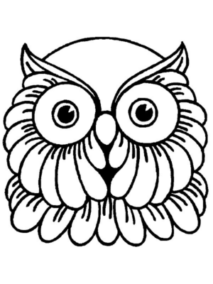 Disegno di maschera da stampare e colorare 37