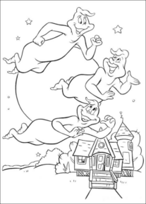 Disegno di Casper da stampare e colorare 10