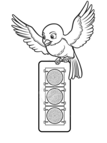 Disegno di semaforo da stampare e colorare 21