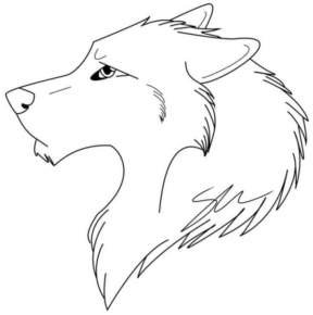 Disegno di lupo da stampare e colorare 36