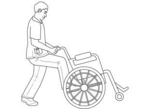 Disegno di infermiere da stampare e colorare 26