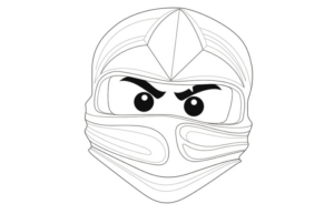 Disegno di Ninja Go da stampare e colorare 38