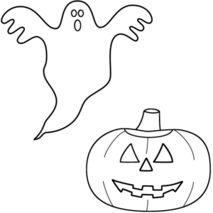 Disegno di zucca di Halloween da stampare e colorare 20