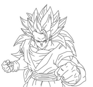 Disegno di Dragon Ball da stampare e colorare 126
