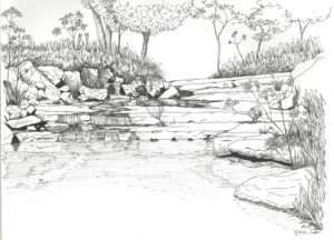 Disegno di paesaggio da stampare e colorare 88