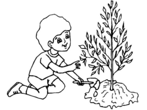 Disegno di giardiniere da stampare e colorare 49