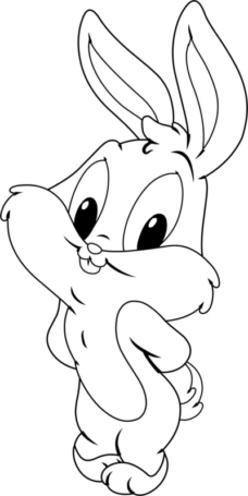 Disegno di Bugs Bunny da stampare e colorare 38