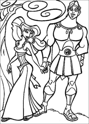 Disegno di Hercules da stampare e colorare 21