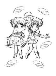 Disegno di Sailor Moon da stampare e colorare 63