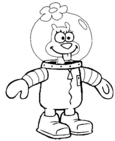 Disegno di Spongebob da stampare e colorare 73