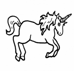 Disegno di unicorno da stampare e colorare 31