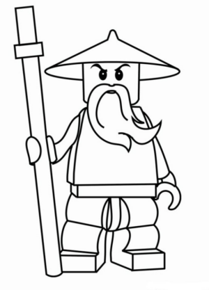 Disegno di Ninja Go da stampare e colorare 48