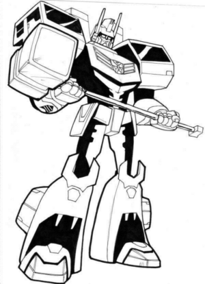 Disegno di Transformers da stampare e colorare 57