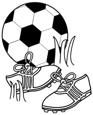 Disegno di pallone da stampare e colorare 2