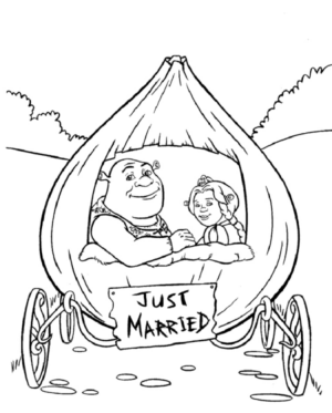 Disegno di Shrek da stampare e colorare 5