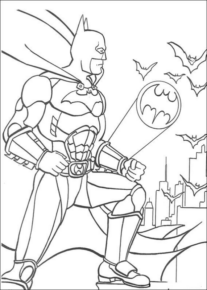 Disegno di Batman e Robin da stampare e colorare 36 Disegno di Batman e Robin da stampare e colorare 36