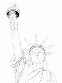 Disegno di monumento famoso da stampare e colorare 51