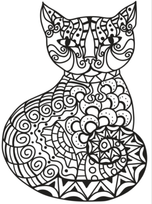 Disegno di mandala da stampare e colorare 107