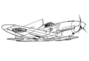 Disegno di aereo militare da stampare e colorare 23 Disegno di aereo militare da stampare e colorare 23
