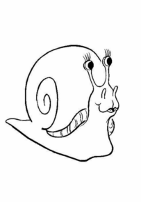 Disegno di lumaca da stampare e colorare 37