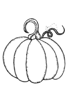 Disegno di zucca di Halloween da stampare e colorare 160
