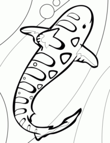 Disegno di pesce da stampare e colorare 199