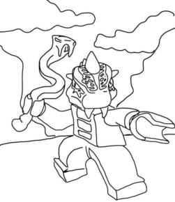 Disegno di Ninja Go da stampare e colorare 2