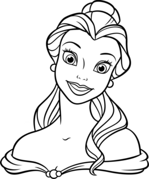 Disegno di Tutte le principesse Disney da stampare e colorare 52