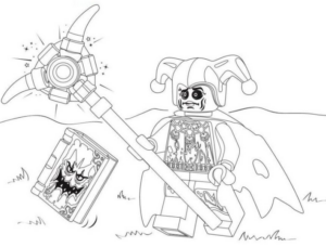 Disegno di LEGO Batman da stampare e colorare 4