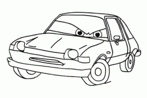 Disegno di Cars da stampare e colorare 73