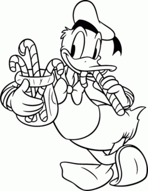 Disegno di Paperino da stampare e colorare 22