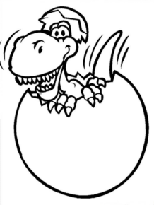 Disegno di Apatosauro da stampare e colorare 14