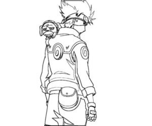 Disegno di Naruto da stampare e colorare 33