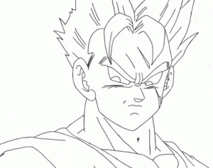 Disegno di Dragon Ball da stampare e colorare 2