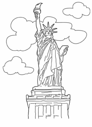 Disegno di monumento famoso da stampare e colorare 38 Disegno di monumento famoso da stampare e colorare 38